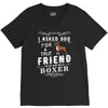 true friend (boxer) V-Neck Tee