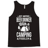 beer drinker camping!! Tank Top