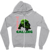 mjolnir calling Zipper Hoodie
