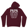 I Love you Papa Unisex Hoodie