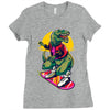 rex to the future Ladies Fitted T-Shirt