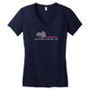 laser pointer Women's V-Neck T-Shirt