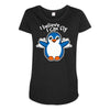 learning to fly Maternity Scoop Neck T-shirt