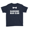 Handsome Man Club Bow Tie Youth Tee