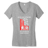 if the land of the free Women's V-Neck T-Shirt