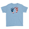 4th of July Baby Foot Youth Tee