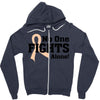 No One Fights Alone Zipper Hoodie
