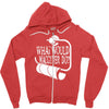 what would macgyver do humor Zipper Hoodie