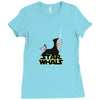 61. starwhals 027 Ladies Fitted T-Shirt