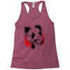 panda roar scratch Racerback Tank