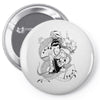 japanese dragon Pin-back button