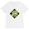 snake green V-Neck Tee