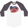 retro for life! 3/4 Sleeve Shirt