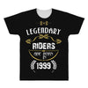 legendary riders are born in 1999 All Over Men's T-shirt