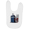defacing the phonebox hoody Baby Bibs