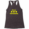 bevar christiania flag logo Racerback Tank