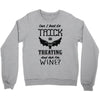 trick or treating &amp; ask for wine Crewneck Sweatshirt