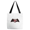 dawn of justice Tote Bags