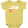 hecho en colorado long sleeve Baby Onesie