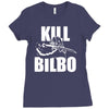 kill bilbo Ladies Fitted T-Shirt