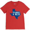 tejanos for beto V-Neck Tee