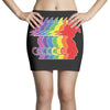 Goku Rainbow T-Shirt Mini Skirts