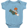 the falling italian Baby Bodysuit
