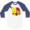 pikachu zombie 3/4 Sleeve Shirt