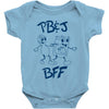 peanut butter and jelly bff Baby Onesie