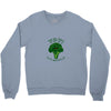 one cheer for broccoli Crewneck Sweatshirt