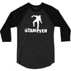 schranz dj , hacke, musik 3/4 Sleeve Shirt