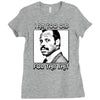 i am too old for this shit Ladies Fitted T-Shirt