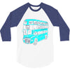 london double decker bus 3/4 Sleeve Shirt