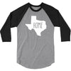 home texas outline 3/4 Sleeve Shirt