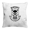 burton's school of nightmares Throw Pillow