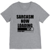 sarcasm now loading (2) V-Neck Tee