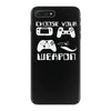 choose your weapon gamer finny retro iPhone 7 Plus Case