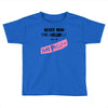never mind the bulldogs Toddler T-shirt