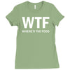 where's the food Ladies Fitted T-Shirt