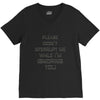 don't interrupt me V-Neck Tee