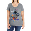 who loves rotweiller Ladies Curvy T-Shirt