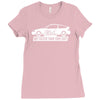honda crx ed9 ee8 artwork jdm drift dope racing Ladies Fitted T-Shirt