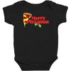 merry pizzamas 2 Baby Bodysuit