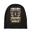 Never Underestimate the Strength of a Childhood Cancer Warrior Baby Beanies