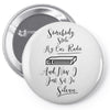 Silence (f94) Pin-back button