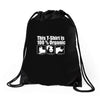 this t shirt is 100% organic Drawstring Bags