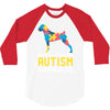 boxers support autism awareness 3/4 Sleeve Shirt
