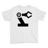 black robot Youth Tee