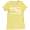 bombay bicycle club box logo Ladies Fitted T-Shirt