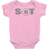 s says hi to shirt Baby Onesie